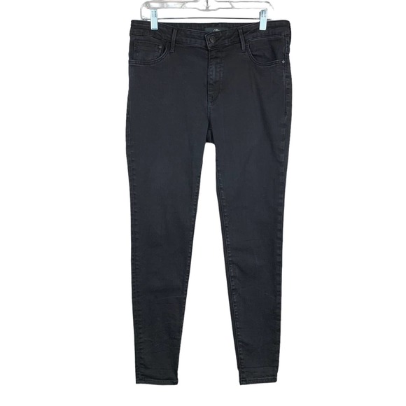 Mavi Denim - Mavi Alissa Jeans High Rise Super Skinny Faded Black Women’s 31 (33 x 29.5)